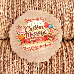 Custom Message Wafers